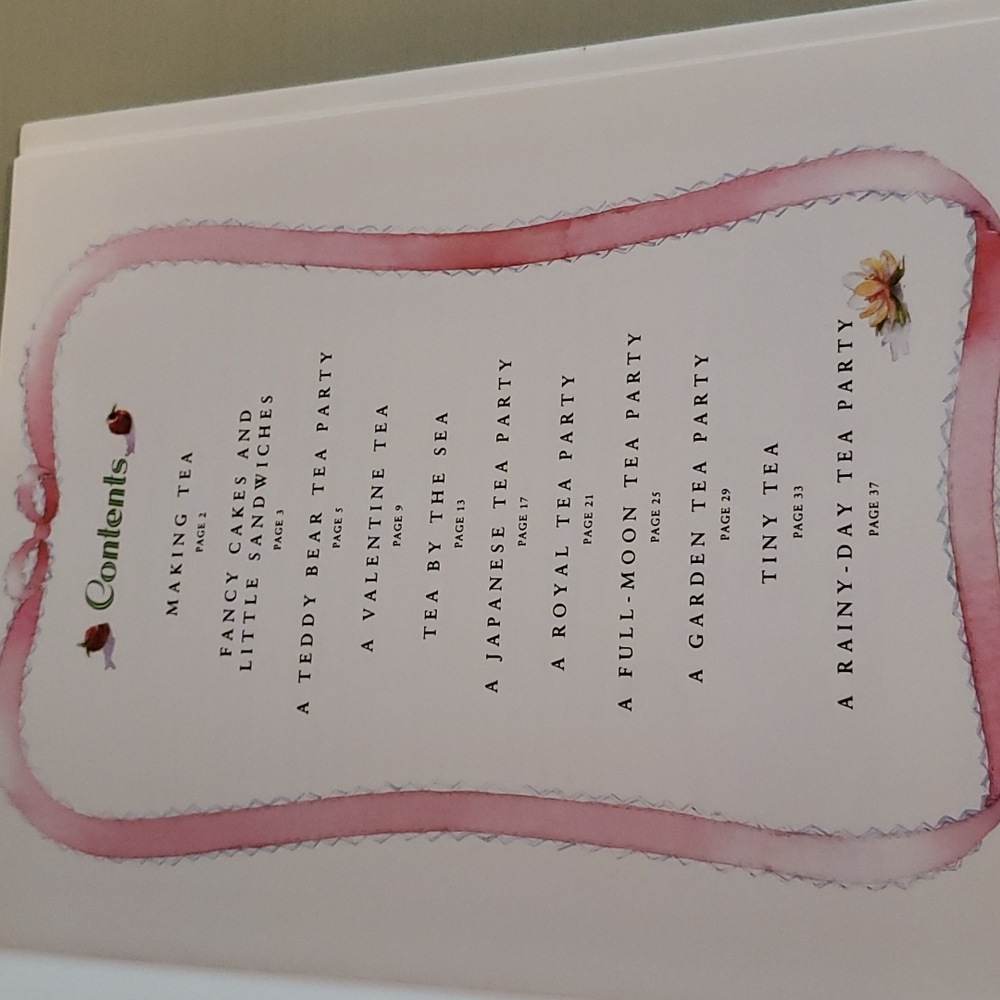 1993, The Tea Party Book - Hardcover with Dust Jacket - Picture 7 of 12
